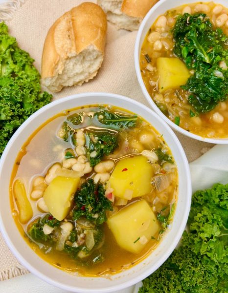 Italian Potato, Kale and Bean Soup Recipe