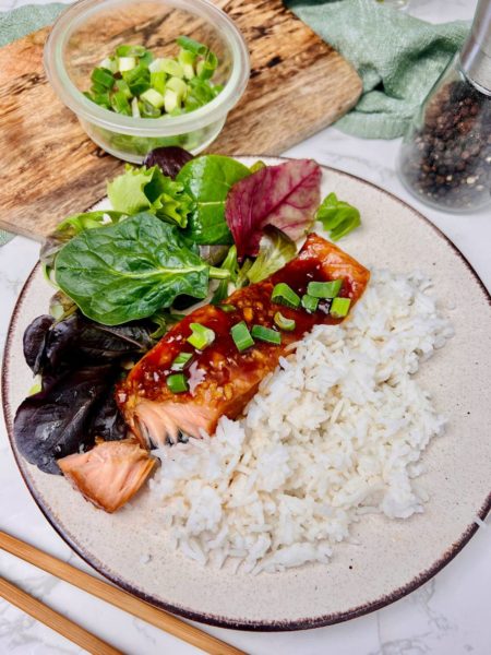 Teriyaki Baked Salmon Recipe