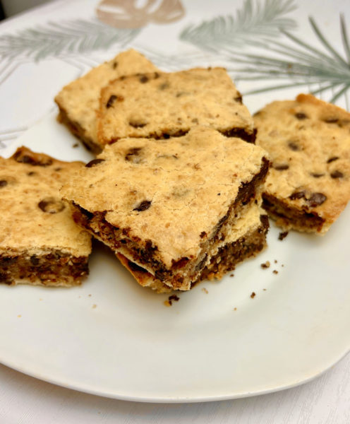 Diabetic Chocolate Chip Cookie Bars Recipe