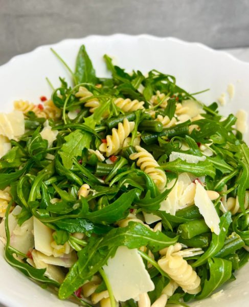 Delicious String Bean, Arugula and Pasta Salad Recipe