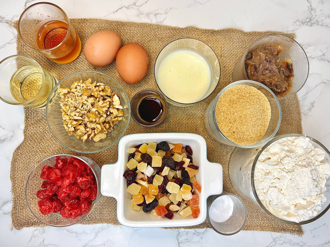 Holiday Fruit Cake Recipe - Step by step