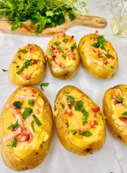 Loaded Twice-baked Potatoes