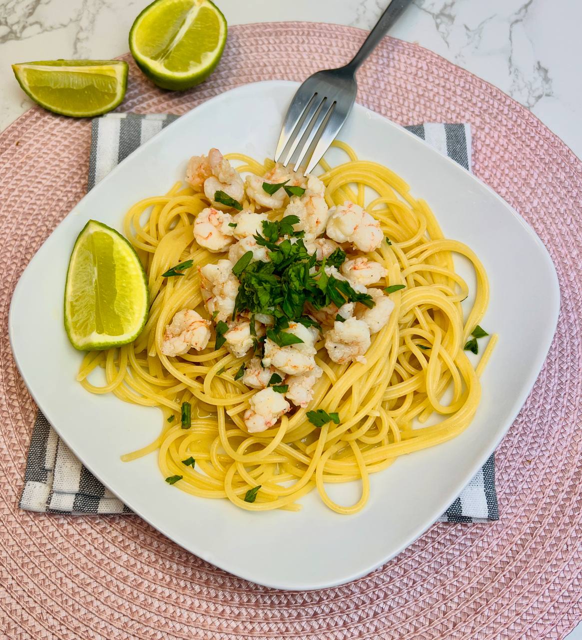 Classic Shrimp Scampi Recipe Step By Step Recipe