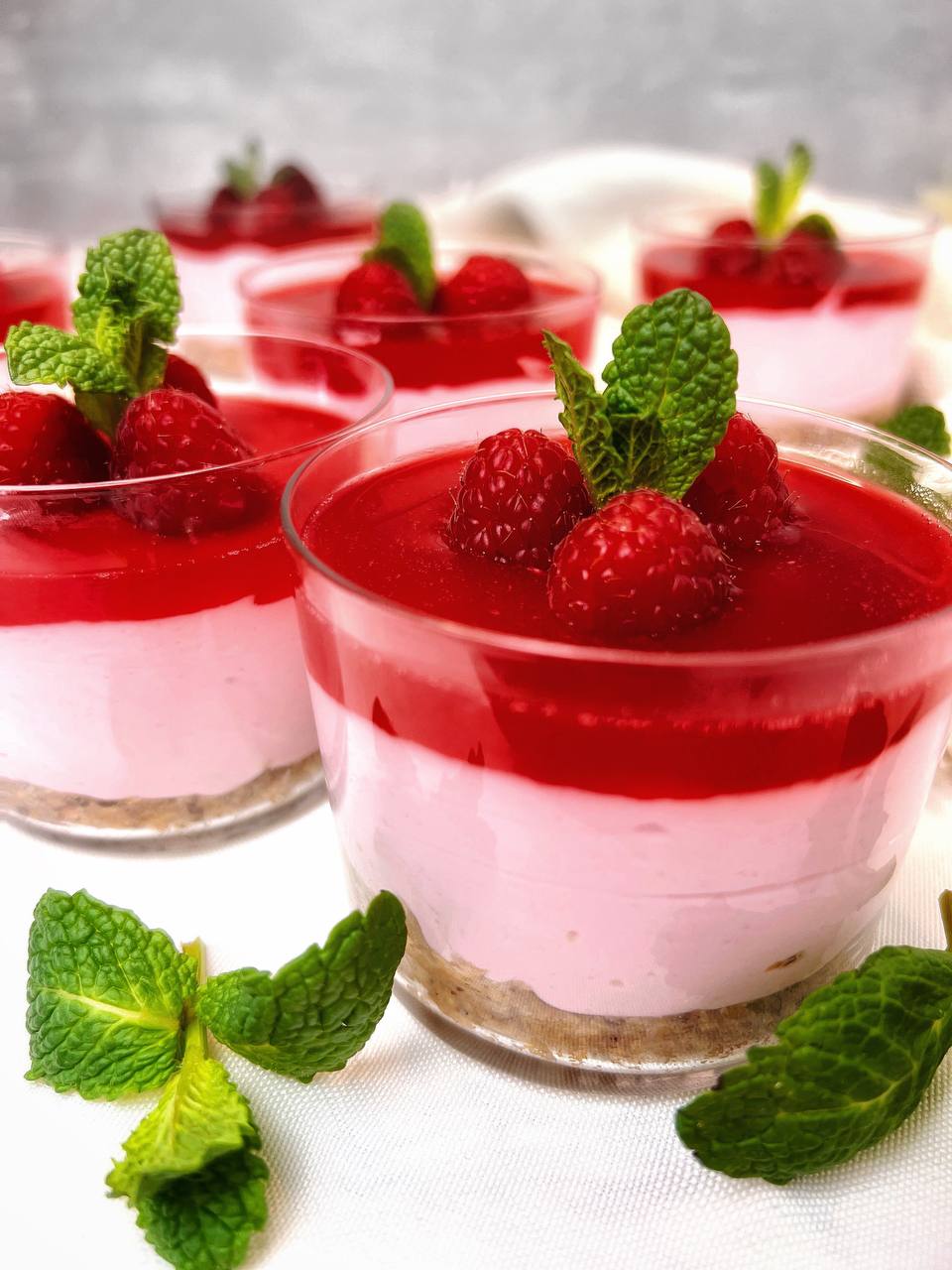 No Bake Mini Raspberry Cheesecake Step By Step Recipe