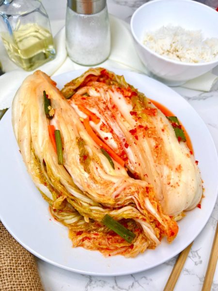 Homemade Traditional Korean Kimchi