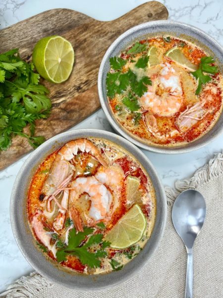 Exotic, but unbelievably tasty Asian Tom Yum Soup