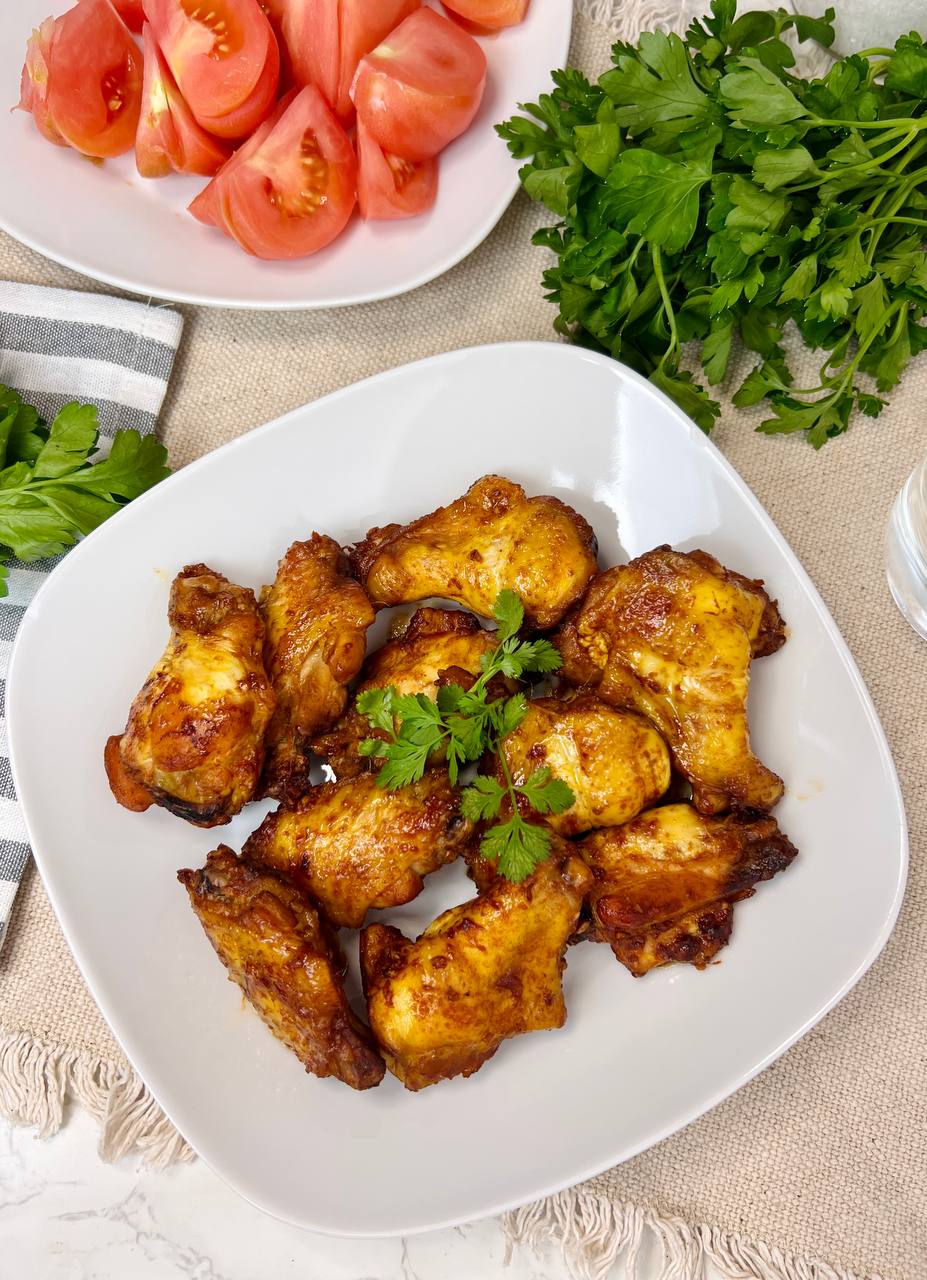 Irresistible Easy Baked Chicken wings - Step by Step Recipe