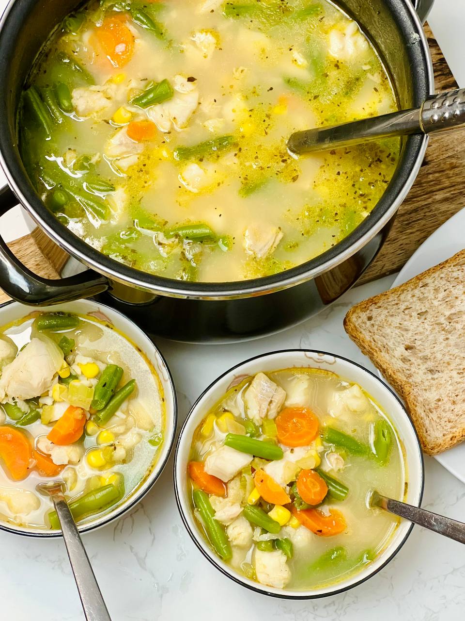 Fish and Vegetable Soup Step by Step Recipe