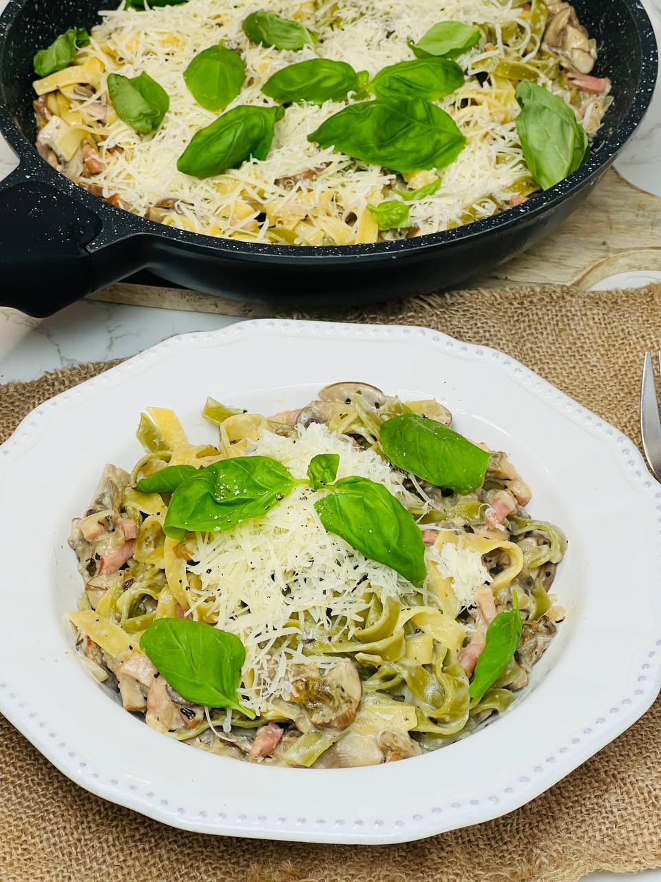 Straw and Hay Recipe Step by Step Recipe