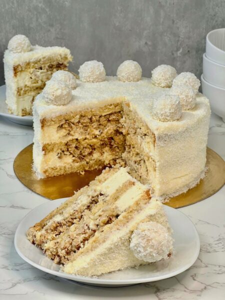 Raffaello style Cake